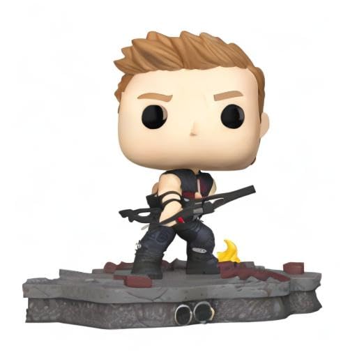 Hawkeye collectible on a desk ready for display or gifting.