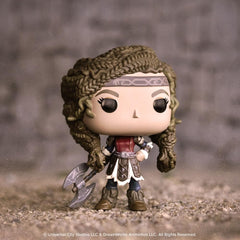 Funko Astrid Pop figure made of premium vinyl for durable display.