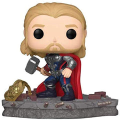 Funko Avengers Assemble Thor Deluxe figure pose for dynamic display