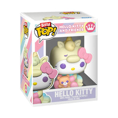 Funko Bitty Chase Kuromi Unicorn rare figure enhances display.