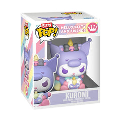 Funko Bitty Hello Kitty Unicorn display highlighting collectible charm.
