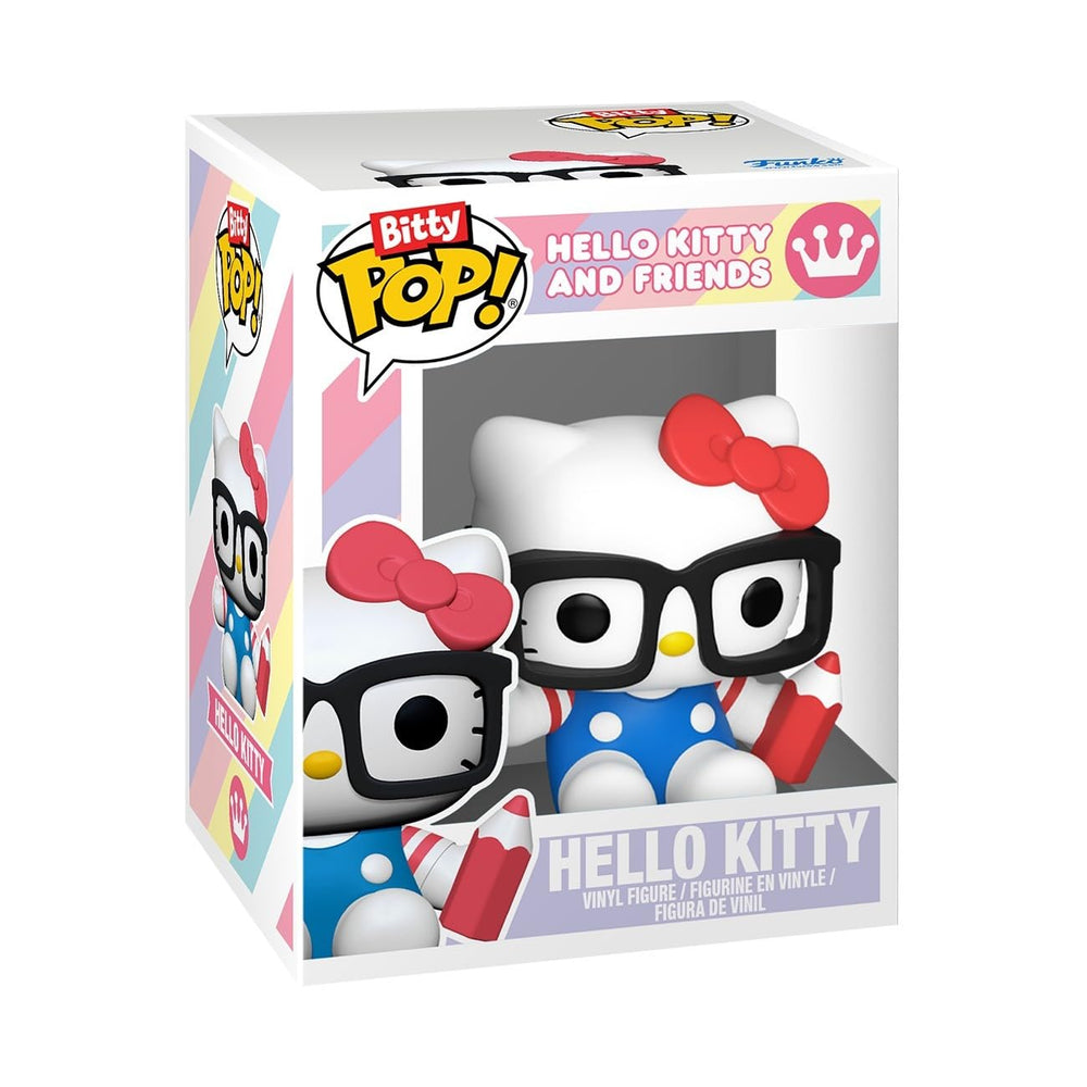 Funko Bitty Keroppi display on shelf for cute decor.