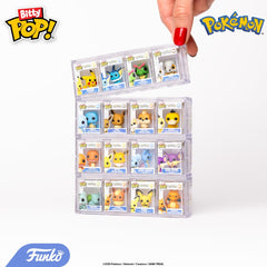 Funko Bitty Pokemon display case keeps mini figures organized.