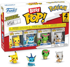 Funko Bitty Vaporeon figure shown with its stackable base.