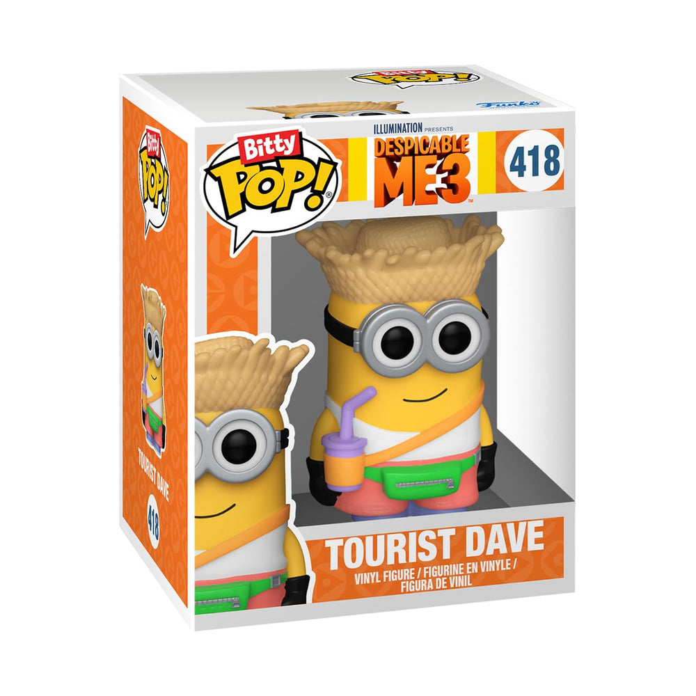 Funko Bitty Pop acrylic bottom lid doubles as a stable base.