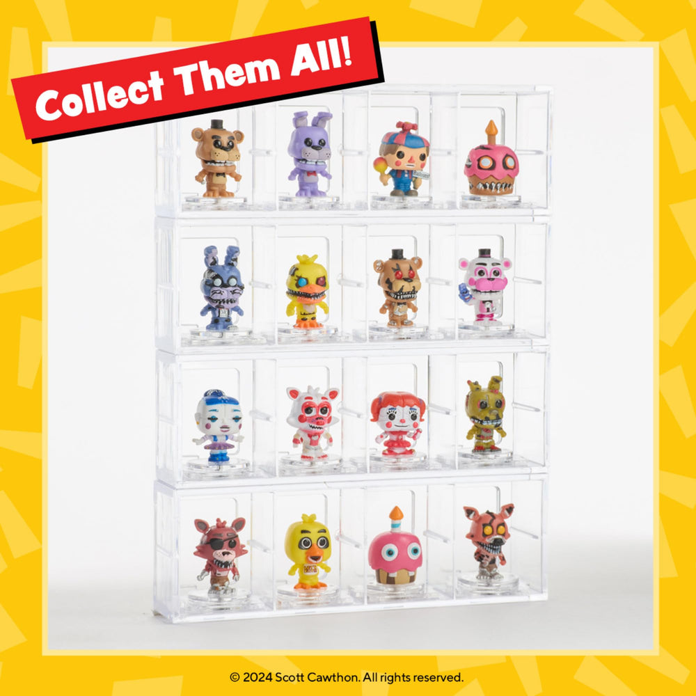 Funko Bitty Pop collection display helps sort minis.