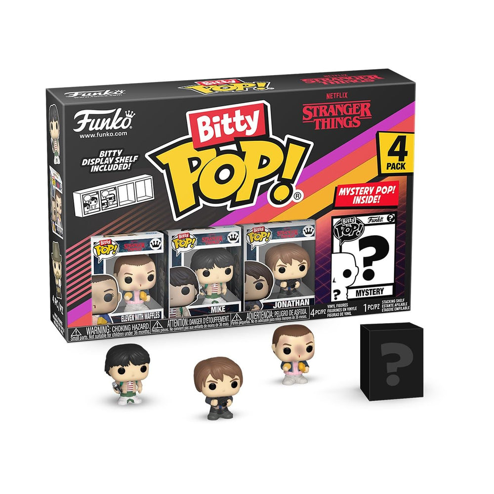 Funko Bitty Pop Eleven with Eggos mini figure ideal for a collector-ready shelf display.