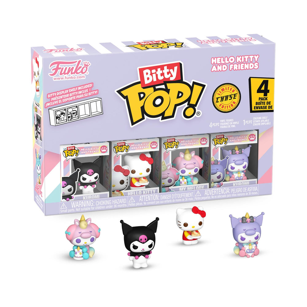 Funko Bitty Sanrio Kuromi figure for desk display and collection