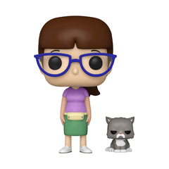 Funko Bob's Burgers Gayle and Mr. Business display piece enhances shelving and showcases.