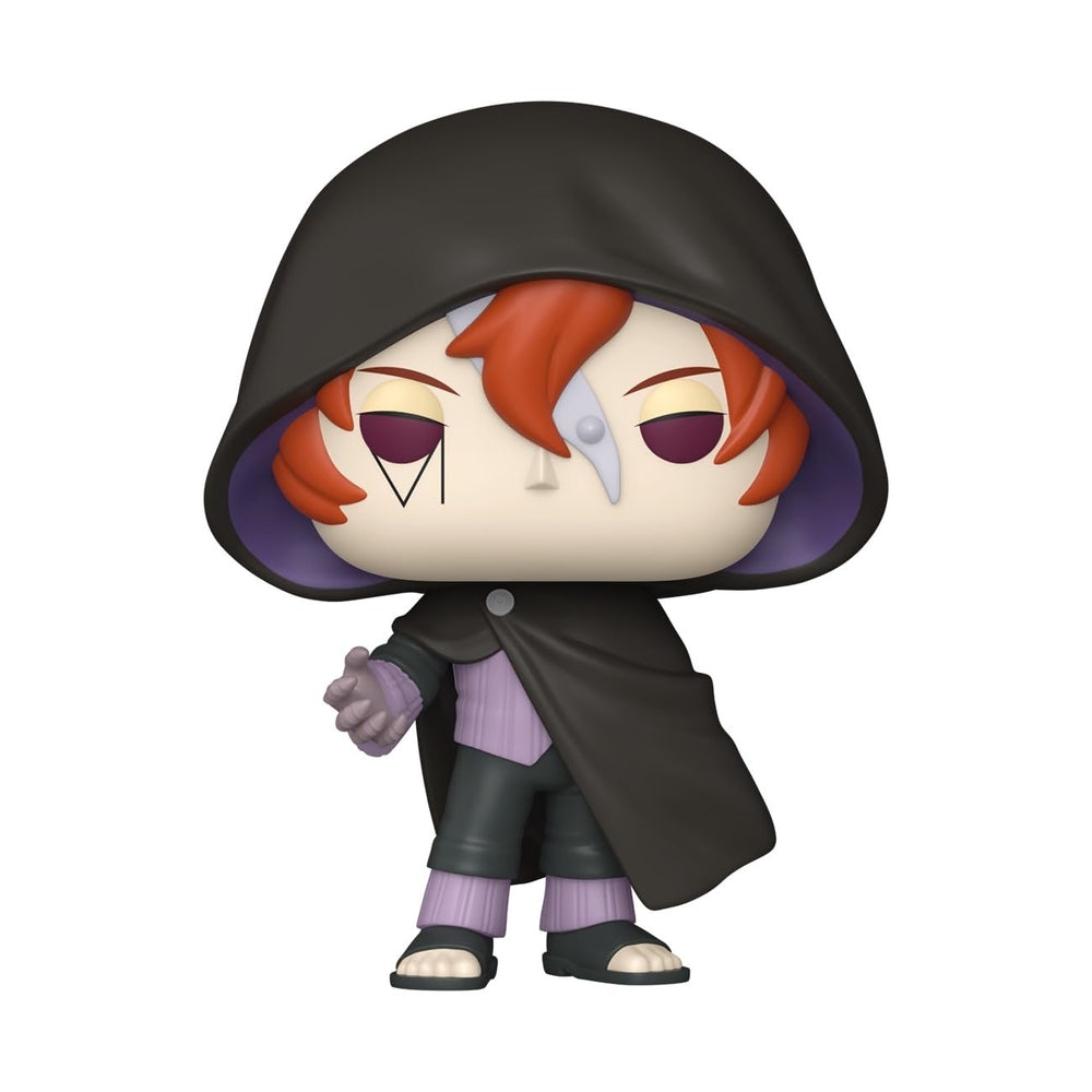 Funko Boruto Code figure side view, adds dynamic pose to display cases.
