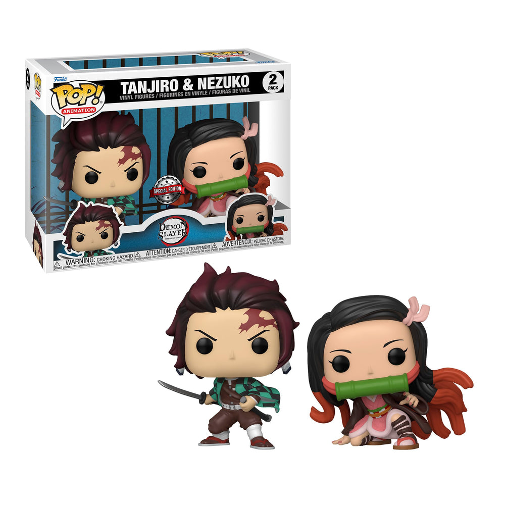 Funko Nezuko close-up emphasizes vibrant colors and expressive features.