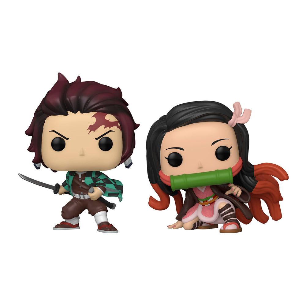 Funko Tanjiro close-up shows detailed sculpting and dynamic pose for fans.