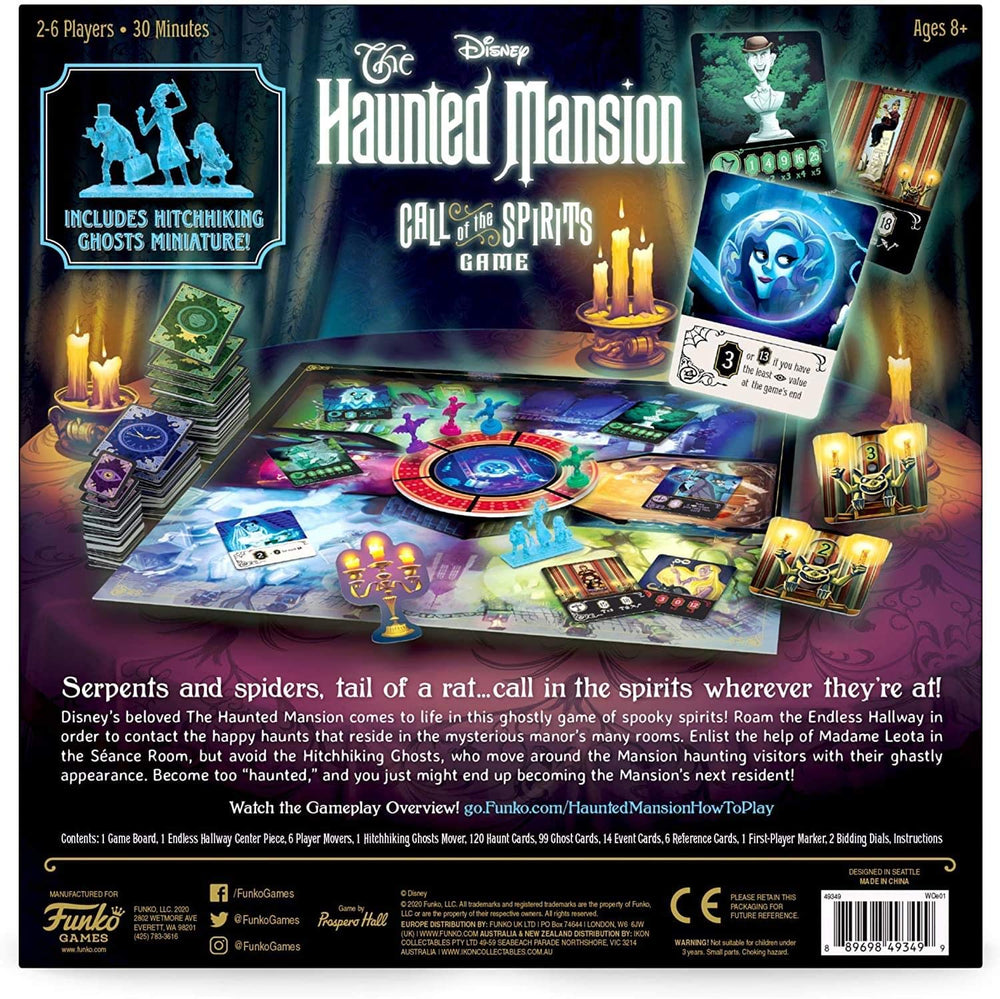 Funko Disney Haunted Mansion Attic scene showing eerie exploration through the mansion.