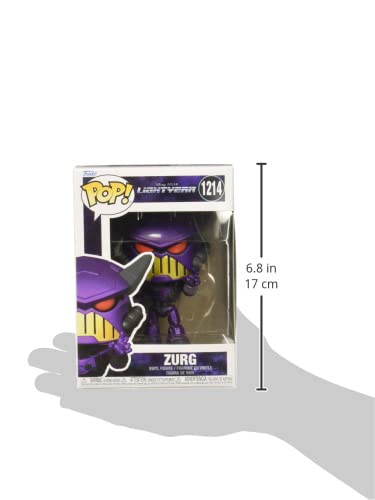 Funko Disney Pixar Lightyear Zurg side view ideal for shelf dioramas and displays.
