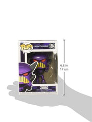 Funko Disney Pixar Lightyear Zurg side view ideal for shelf dioramas and displays.