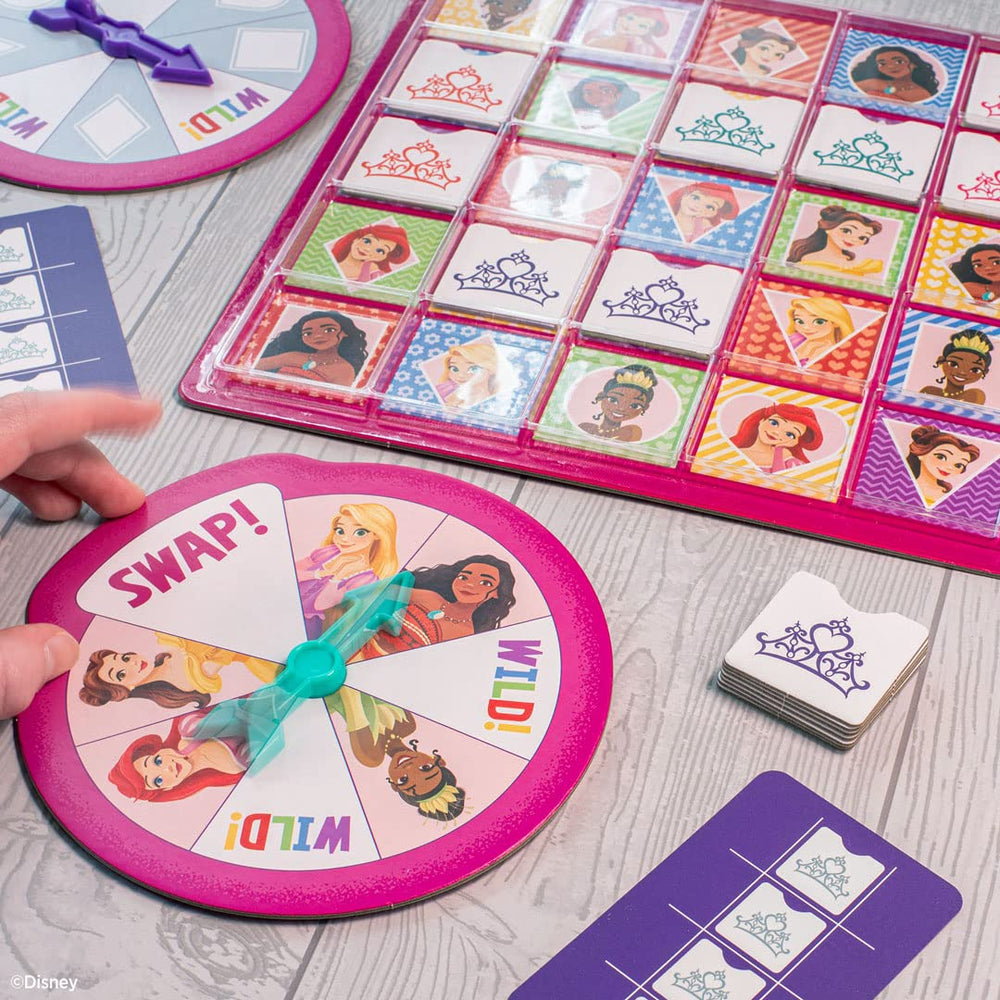 Funko Disney Princess Pattern Game features color, shape, and pattern visuals that engage kids.