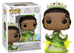 Funko Disney Tiana 9cm figure ready for display on a shelf.
