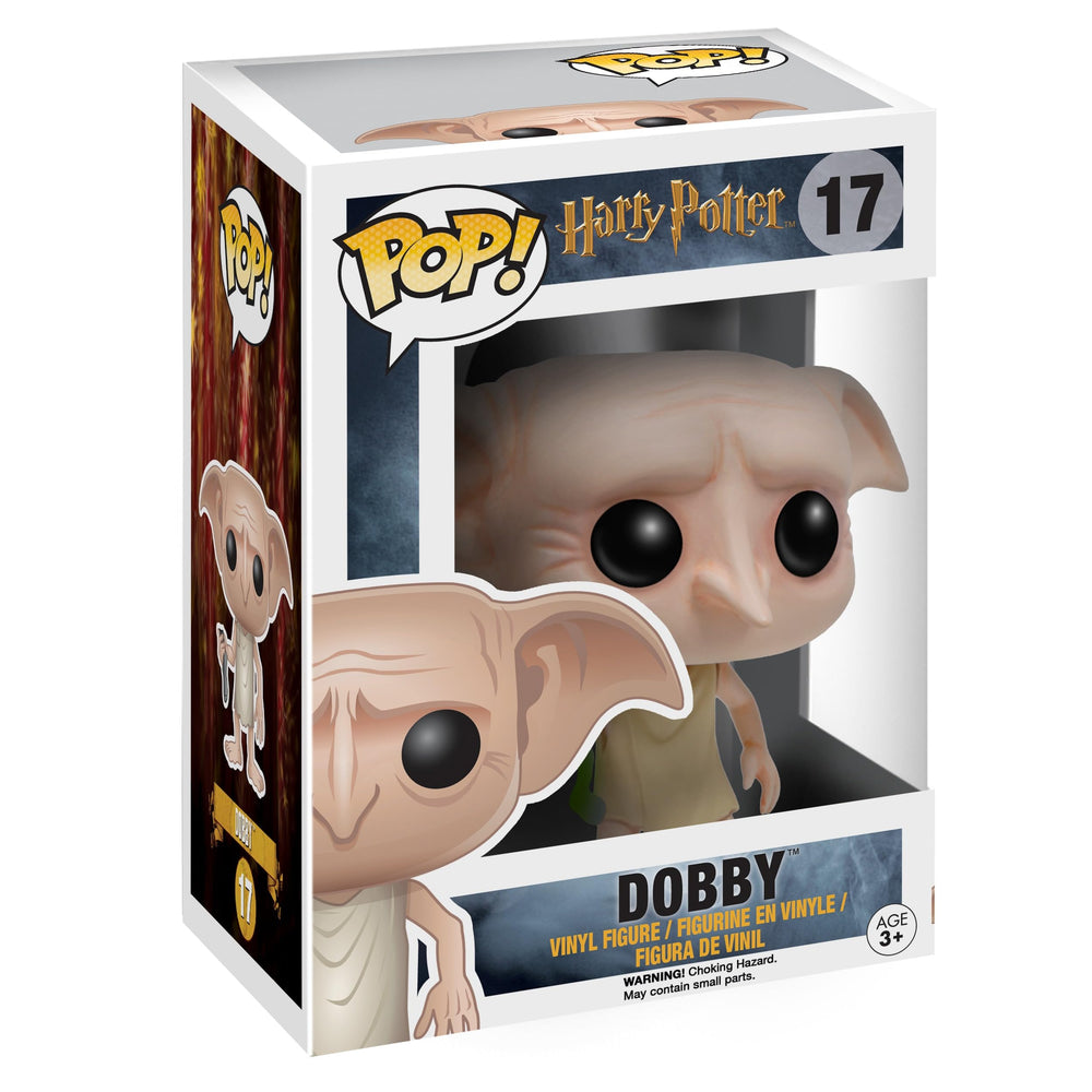 Funko Dobby POP front-view vinyl figure ideal for display shelves.