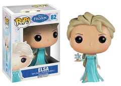 Funko Elsa POP! figure standing for shelf display and fan collection.