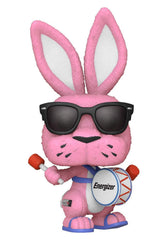 Funko Energizer Bunny POP vinyl in window box, ideal for gifting and display.