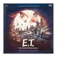 Funko ET cooperative game box shown for family play and setup