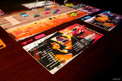 Funko Fast & Furious Highway Heist Game three-scenarios image highlighting Semi Heist