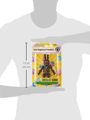 Funko FNAF Chocolate Bonnie display stand view, perfect for shelves