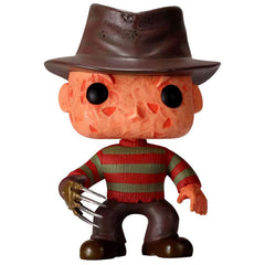 Funko Freddy Krueger Nightmare on Elm Street packaging enhances display appeal.