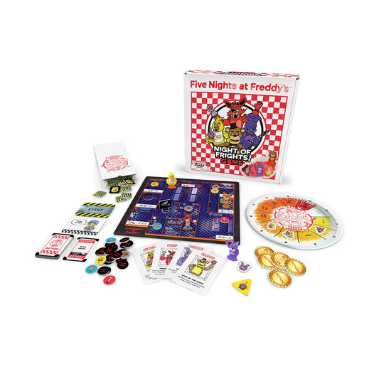 Funko Games Night of Frights board game box with striking artwork for fans