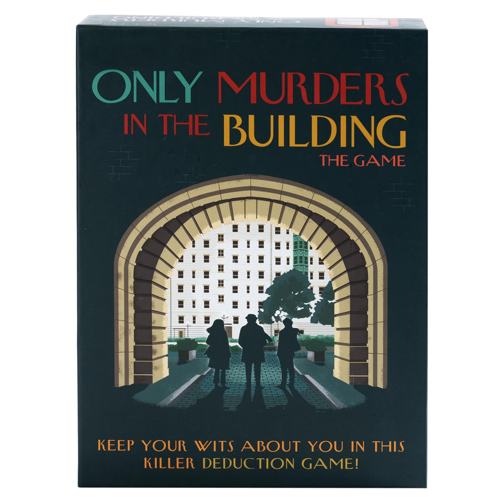 FUNKO GAMES Only Murders in The Building Game board for cooperative mystery solving with friends.