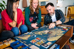 Funko Games Pan Am landing rights cards add negotiation goals
