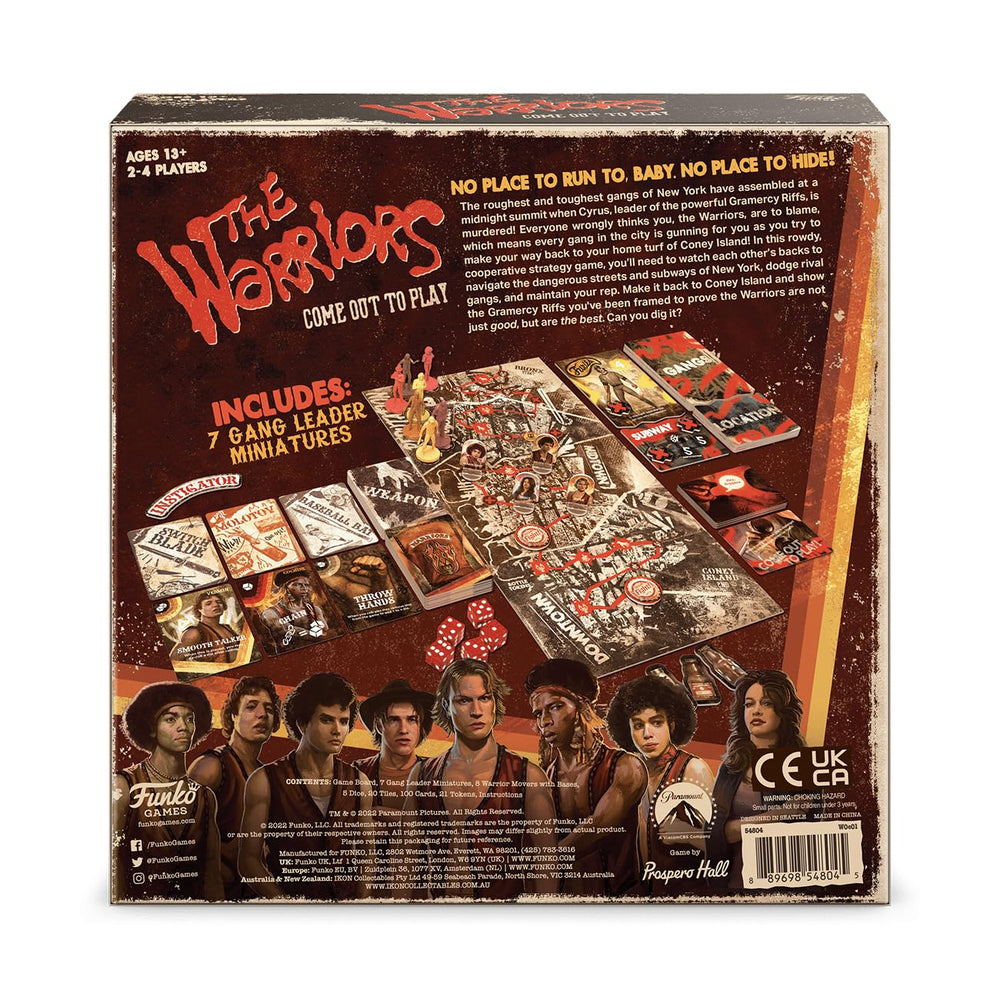 Funko The Warriors Gramercy Riffs theme artwork evokes gritty NYC