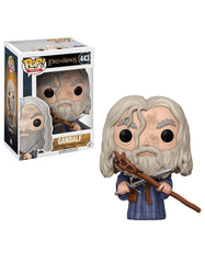 Funko Gandalf POP figure in window box, ideal for shelf display and gifting.