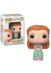 Funko Ginny Weasley Yule figure side view for shelf collections