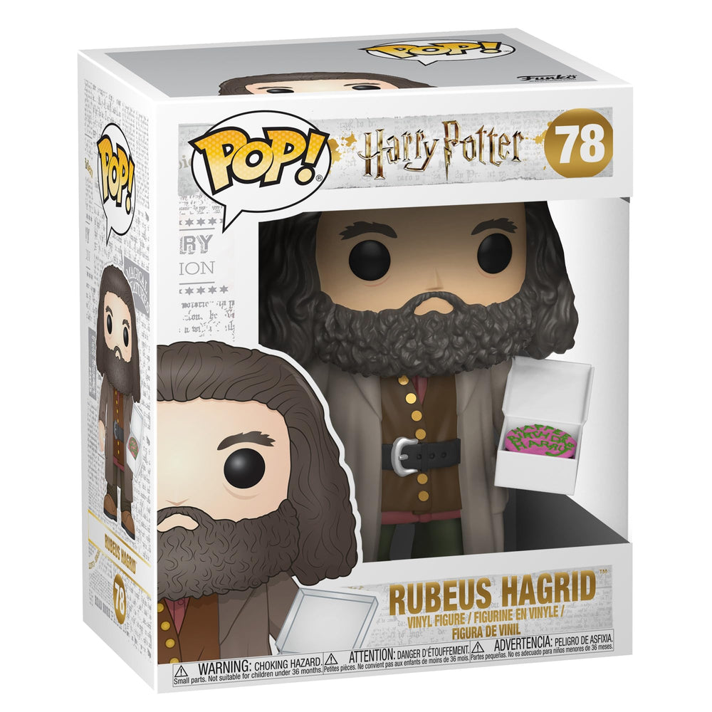 Funko Pop! Harry Potter Hagrid with Cake 6in figure front view for shelf display.