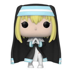 Funko Iris Fire Force Pop figure, bold colors for display-ready collectibility.