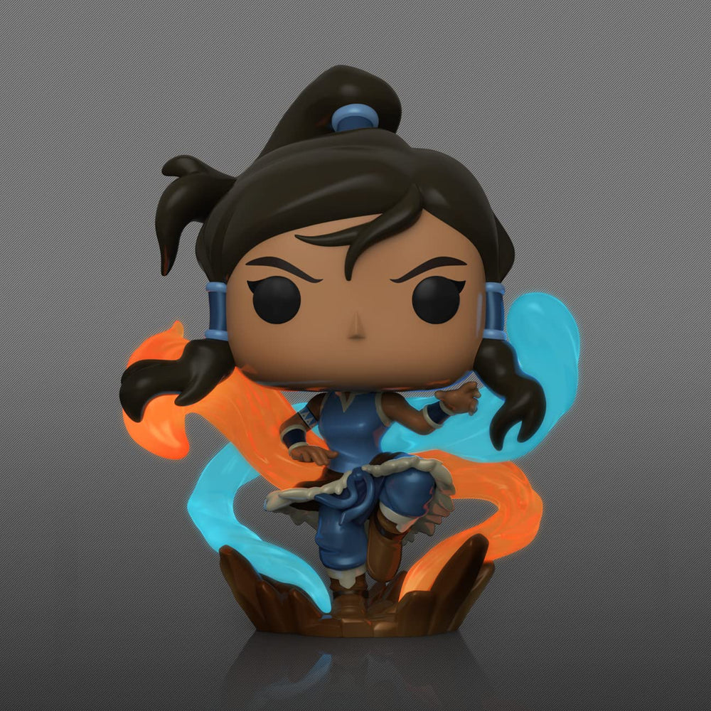 Korra glow-in-the-dark detail highlights collectible charm for fans