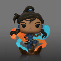 Korra glow-in-the-dark detail highlights collectible charm for fans