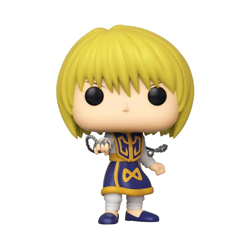 Funko Kurapika Pop side view showcases character pose and collectability.