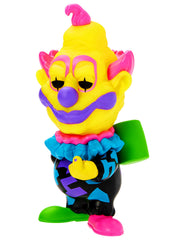 Funko neon accents glow under UV for dramatic visual interest.