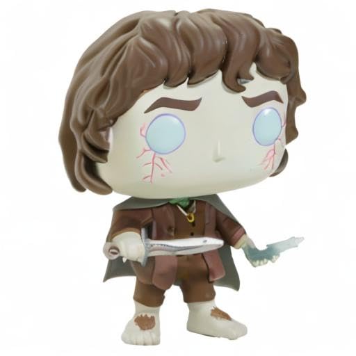 Funko Frodo Spirit Form figure as a centerpiece in a Middle-earth diorama