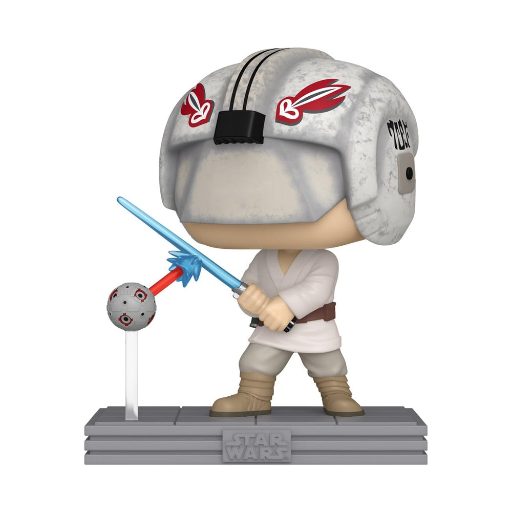 Funko Luke Skywalker Remote side profile, ideal for dynamic display setups