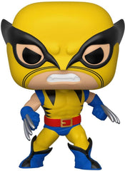 Funko Pop Marvel Wolverine first appearance figure in window box ideal for display.