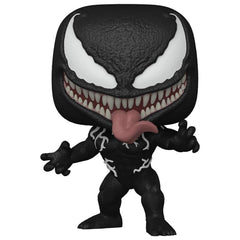 Funko Venom figure closeup highlighting stylized design