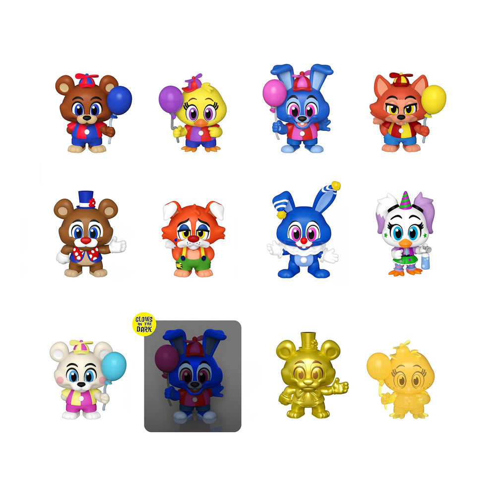 Funko Mystery Mini Balloon Bonnie figure, compact vinyl for shelf display.