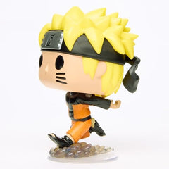 Funko Naruto Running window box display figurine for shelf decor.