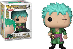 Funko Pop One Piece Zoro figure, ideal display piece for collectors.
