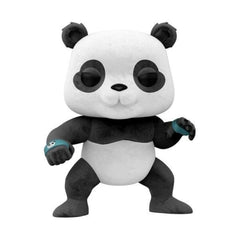 Funko Panda flocked vinyl figure for desk display and collection.