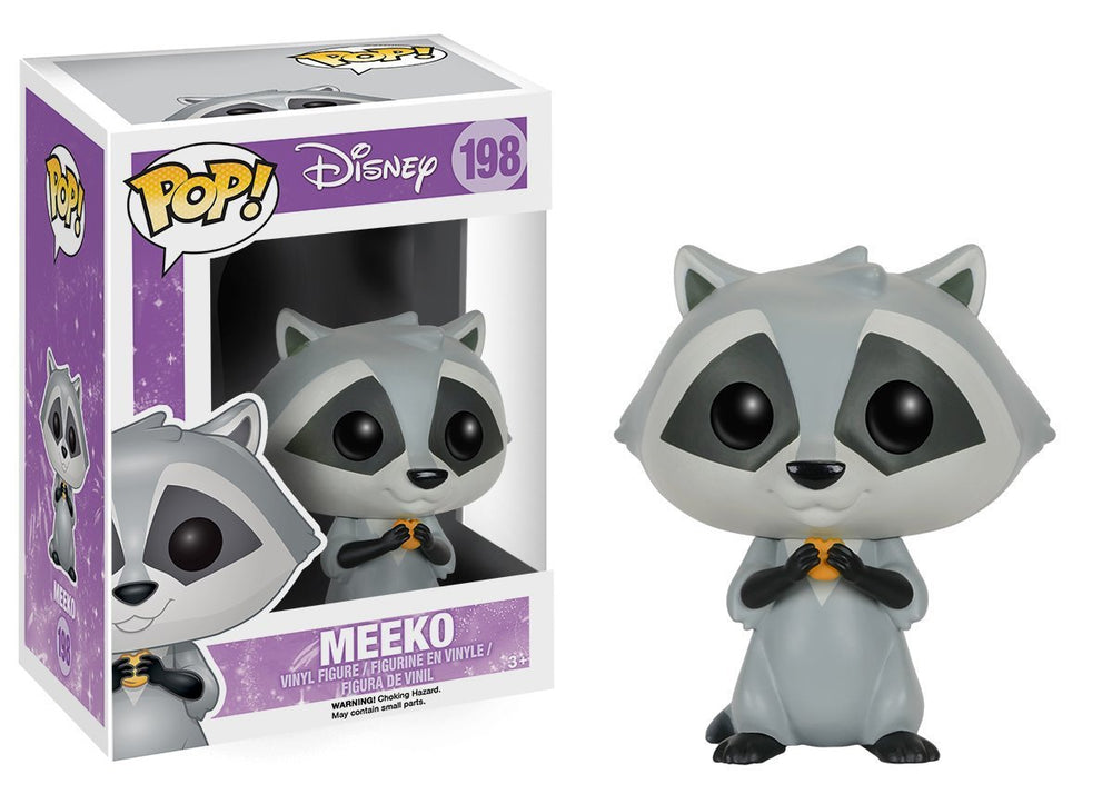 Disney Pocahontas Meeko POP figure, perfect for display and gifting collectors.