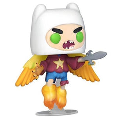 Funko Pop Adventure Time Ultimate Wizard Finn figure, 4.5 inches, ideal for shelf display.
